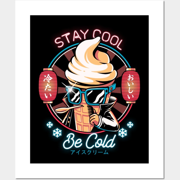 Be Cold Wall Art by Ilustrata